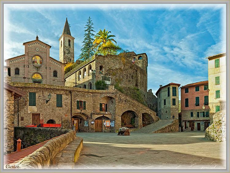 B&B Da Marta Apricale Bagian luar foto